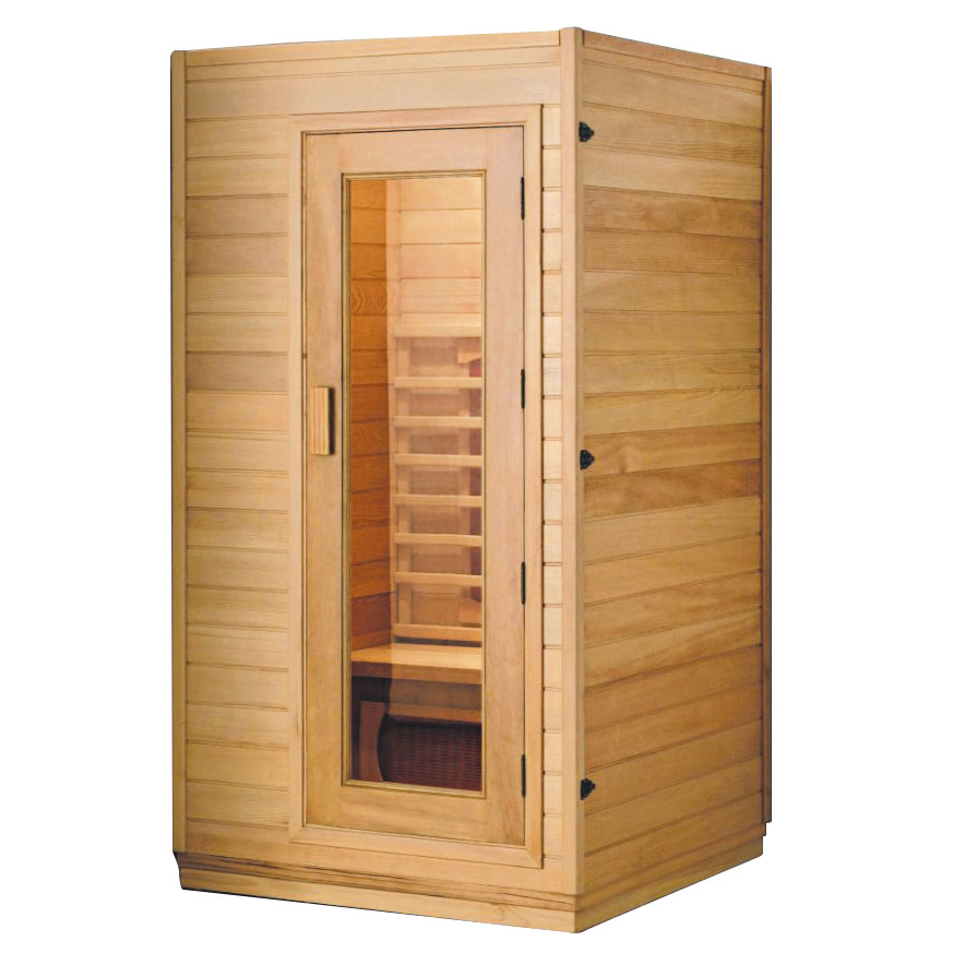 Mini drevená tradičná suchá parná sauna