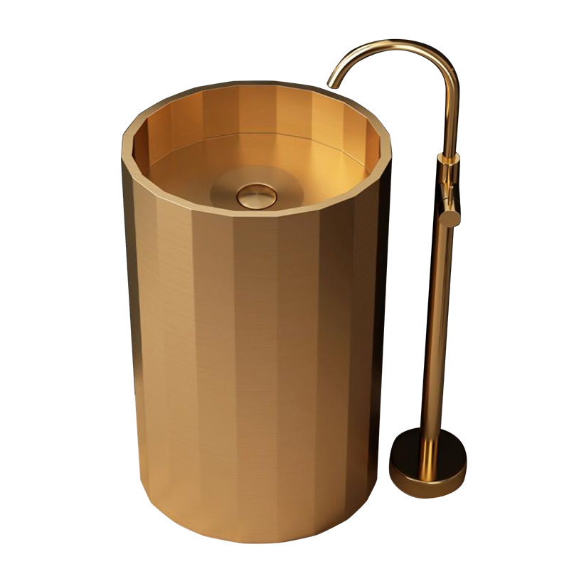 Rose Gold Cominless Ocen Basin